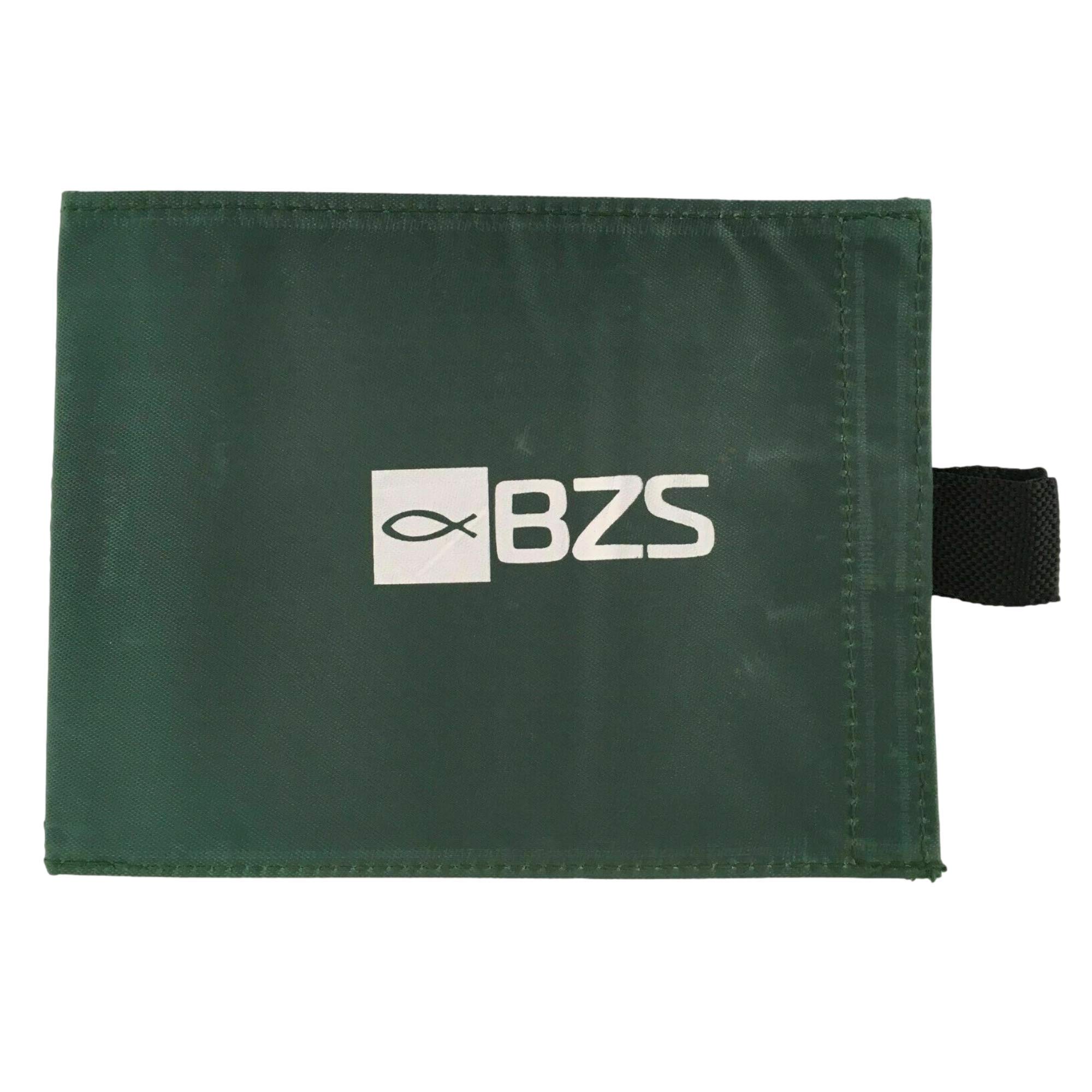 BZS 15 Pocket Waterproof Fishing Wallet - Multifunctional Sea Fishing Rig Wallet Bag to Store Fishing Rigs and Traces - (19.5 x 15cm, Black)