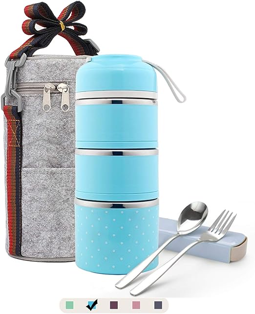 insulated stackable lunch box