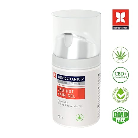 NEOBOTANICS® CBD Hot Skin - Wärmendes Cannabis Schmerzgel mit dem Wirkstoff Cannabidiol. Entzündungshemmendes Schmerzlindernd