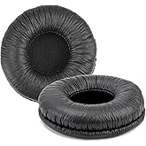 70mm Ear Pads for Sony Headphones, Replacement Ear Cushions Fits for Sony MDR-ZX100 ZX110 ZX110NC ZX110AP ZX110P ZX300 ZX310 ZX330BT ZX220BT V150 V200 V250 V300 WH-CH500 CH510 CH520 (2 Pack)