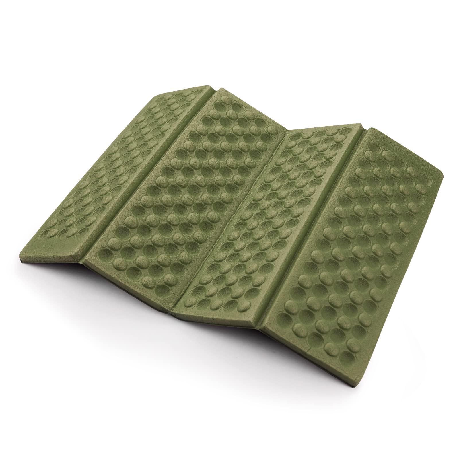 Photo 1 of Sitting Pad for Backpacking, Sit Upon Pads Camping Hiking,Outdoor Foam Folding Mat, Small Seat Cushion, Compfort, Portable and Lightweight Green
