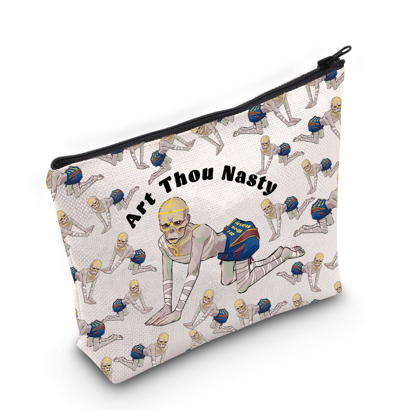 Withers Makeup Bag Withers Fan Gift BG3 Merch Art Thou Nasty Quote Gift (Art Bag)