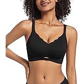 Megida Womens Wireless Bras Everyday Bra Seamless Push Up Bralettes No Underwire Full Coverage Bralette Soft Comfortable Bras