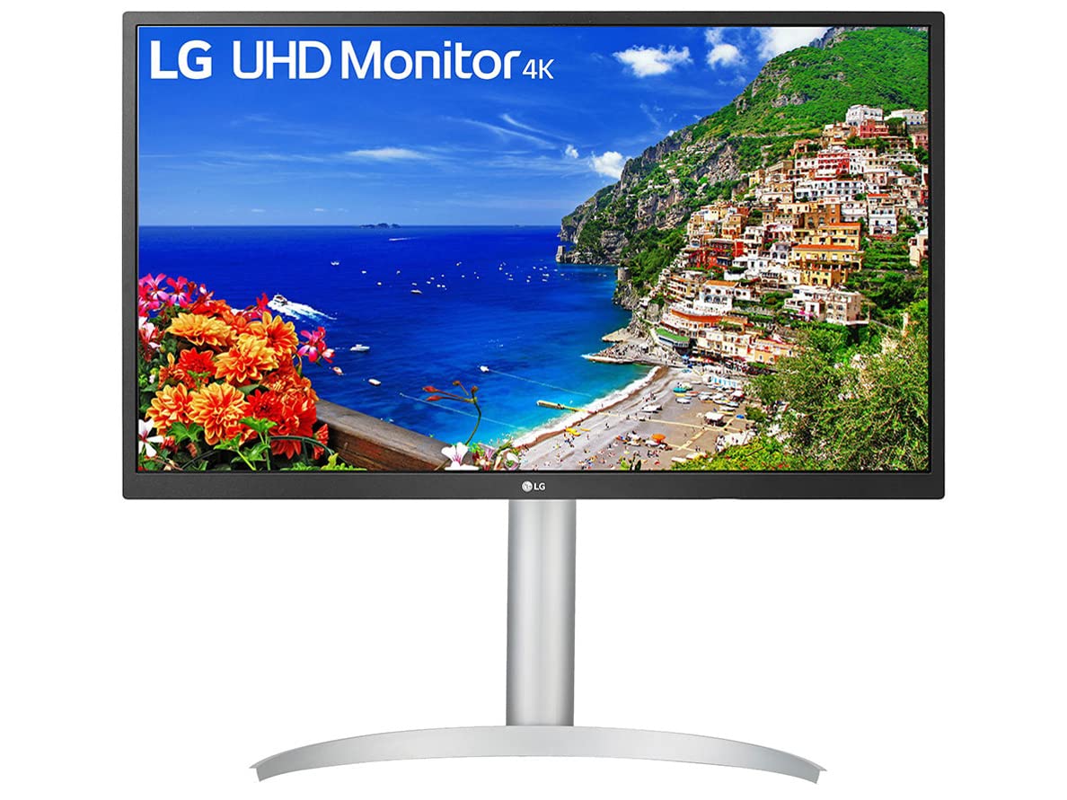 LG モニター ディスプレイ 27UP550N-W 27インチ /グラフィック、動画編集、映画、VOD視聴/4K / HDR/IPS/アンチグレア/FreeSync/高さ調節、ピボット対応/USB Type-C、HDMI×2、DisplayPort / 3年安心・無輝点保証商品画像