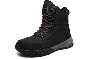 HOTBEAR Men's 3M Thinsulate Insulated Winter Snow Boots | Wide Toe Box | Slip-Resistant Outsole | Orthopedic & Arch Support