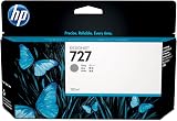 HP 727 Grey 130ml Ink Cartridge for DesignJet T2500 T1500 T900 Series Plotters view 1
