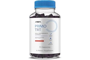 HAVAH Primo TRT Maximum Strength Performance Gummies PrimoTRT Gummy Supplement, Prime TRT Maximum Strength Advanced Shiljait Vitamin Support Supplement, Primo TRT Premium Wellness Gomitas (1 Month Supply)