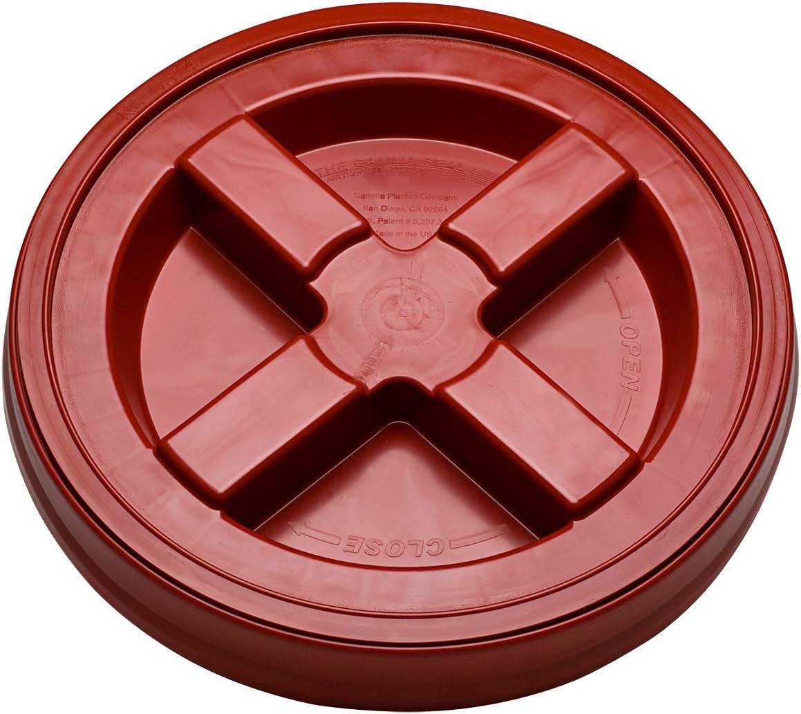 Gamma2 Seals Airtight & Leakproof Lid for 3.5 to 7 Gallon Buckets : Pet Food Storage Products : Pet Supplies