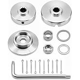 Naleto Brush Cutter Trimmer Head Conversion Kit for Echo SRM Trimmers | Stainless steel blade adapter kit, fits SRM straight-shaft trimmers 225/225i/266/280/2620