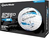 TaylorMade SpeedSoft Ink Blue Golf Ball 2024