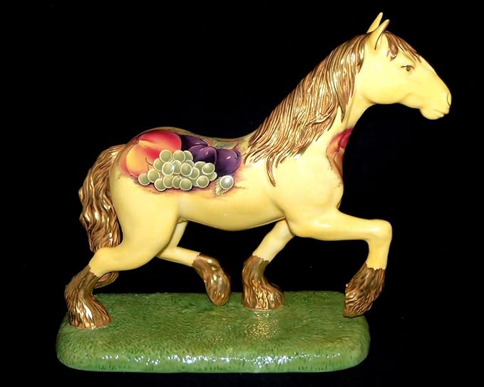 Aynsley Orchard Gold Limited Edition Horse Figurine Amazon.co.uk