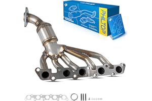 PHILTOP Front Exhaust Manifold Catalytic Converter Kit Compatible with Chevy, Hummer, GMC, Isuzu, 2004-2006 Colorado/Canyon 3.5L, 2006 H3/i-350 3.5L Catalytic Converter Replace# 16481(EPA Compliant)