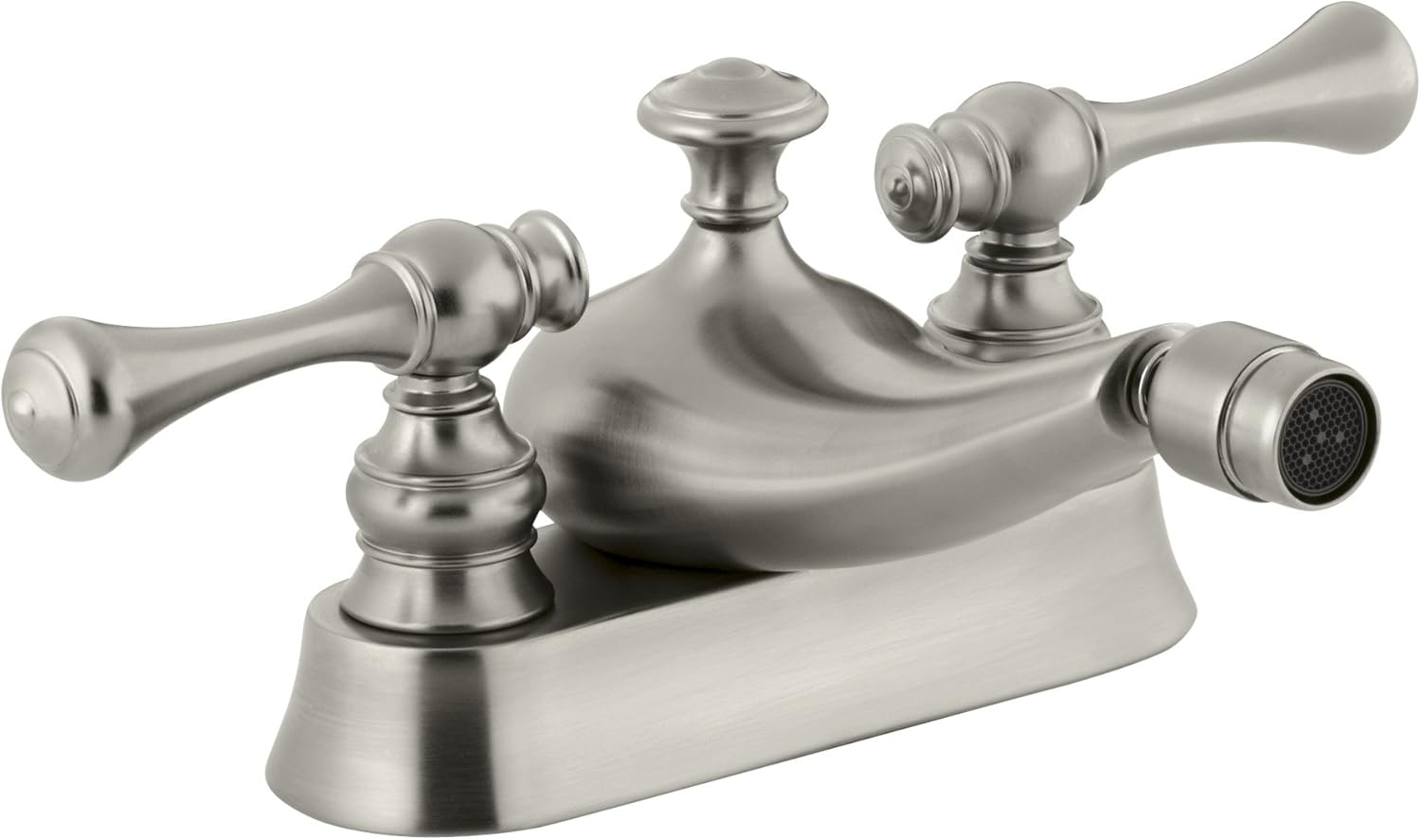 KOHLER K161314ABN Revival Centerset Bidet Faucet, Vibrant Brushed