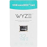 Wyze Labs Expandable Storage 32GB MicroSDHC Card Class 10, Black - WYZEMSD32C10