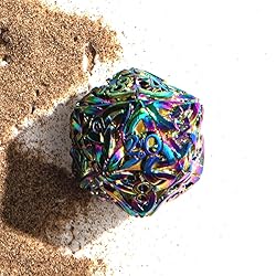 Endless Chaos Dice (Rainbow) D20 Dice with Celtic