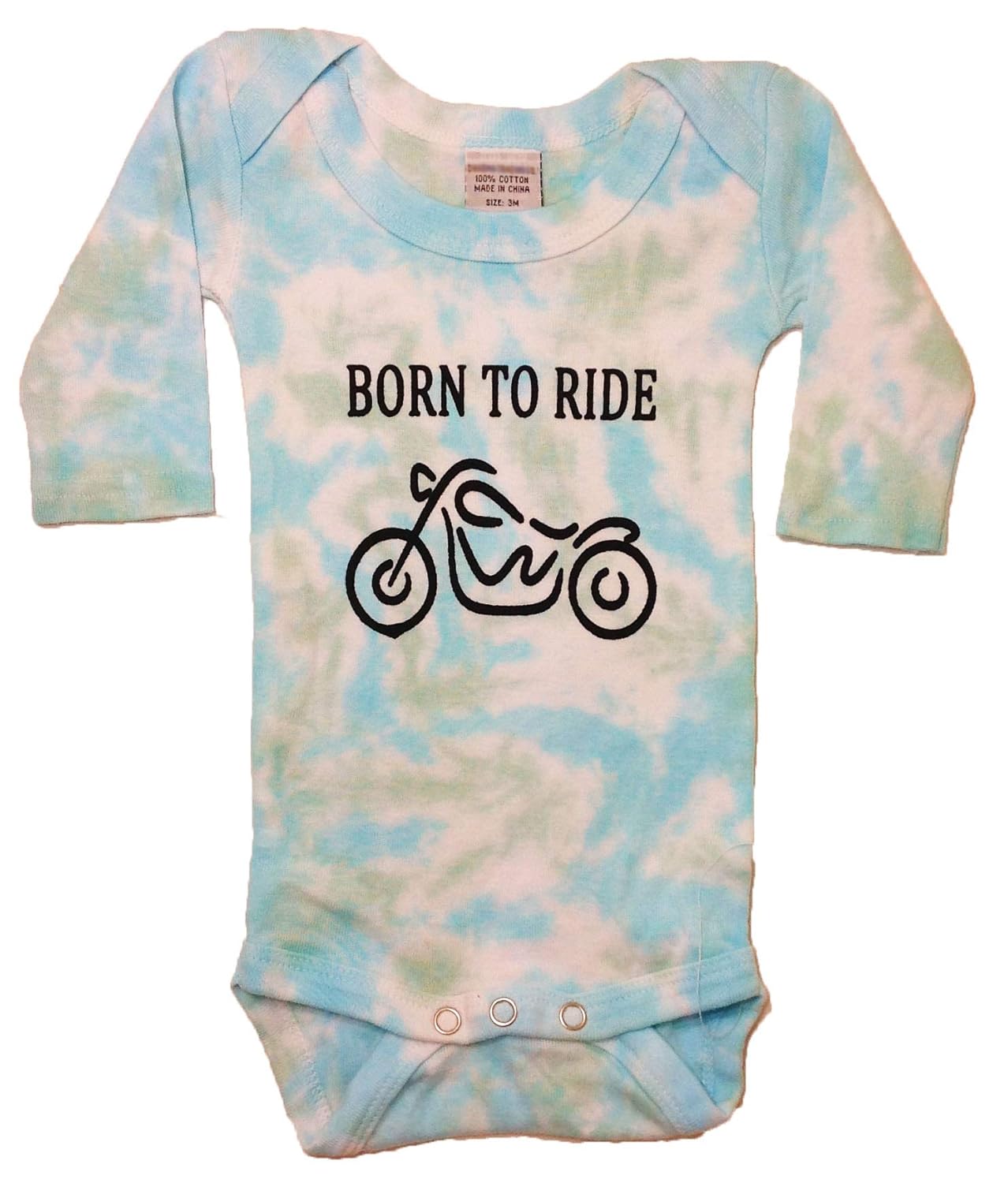 baby boy tie dye onesie