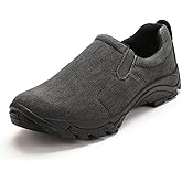 R RUNFUN Men's Waterproof Slip On Shoes Lightweight Camo Garden Shoes, Comfortable Walking Shoes with Steel Shank