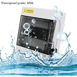 smseace 6 Way Circuit Breaker Box IP66,Distribution