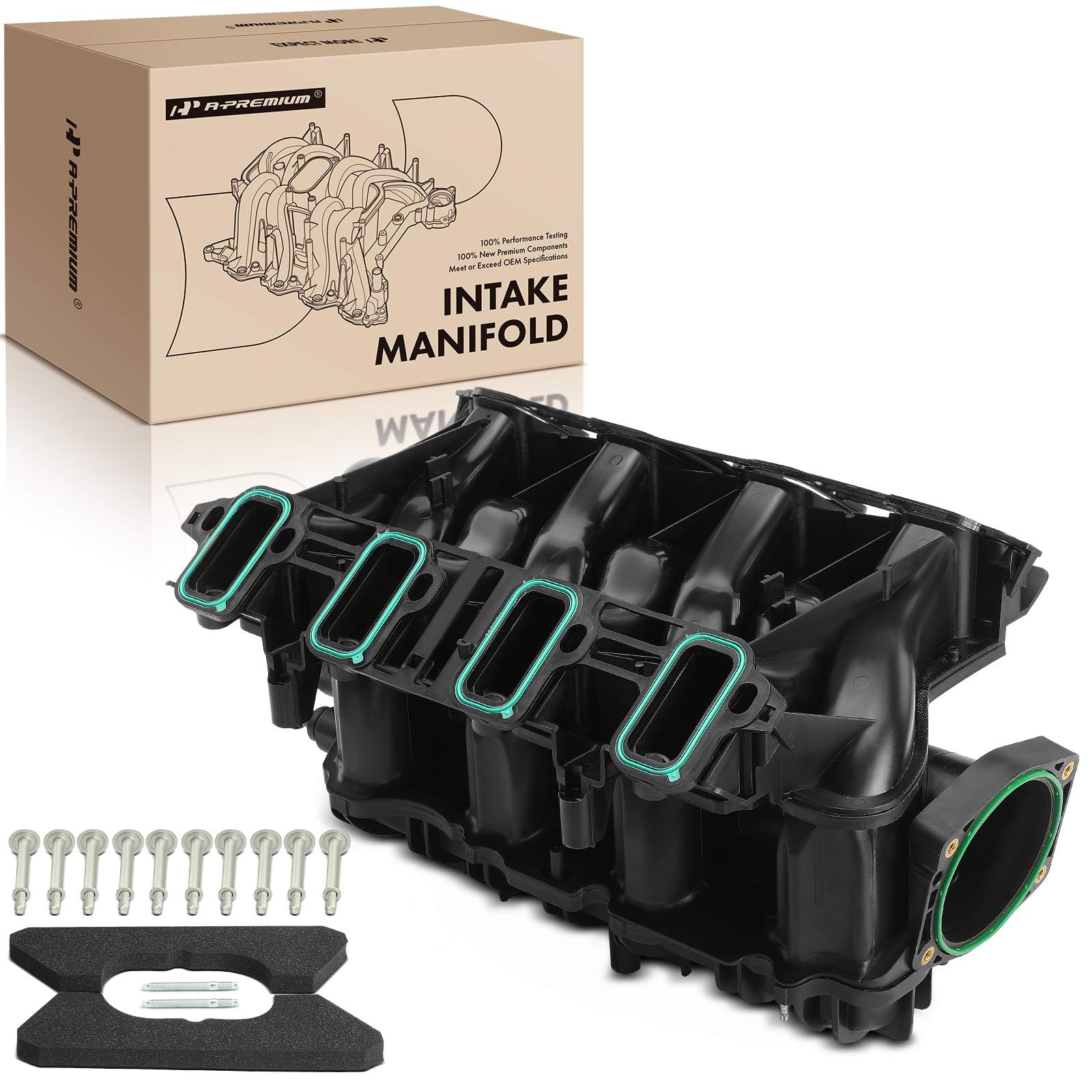 Photo 1 of **PARTS ONLY**A-Premium Engine Intake Manifold Assembly Compatible with Chevrolet Silverado 1500 2500 Suburban 2500 GMC Sierra 1500 Yukon XL 2500 Savana 2500 3500 09-20 Cadillac Escalade 2009-2014