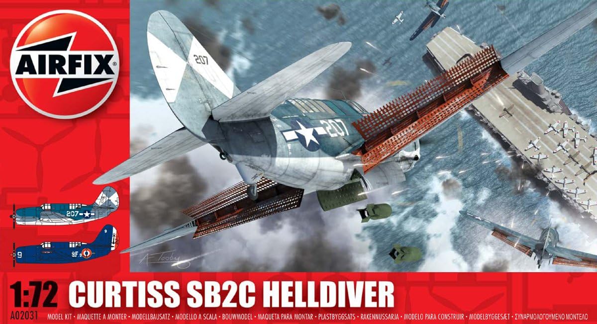 Airfix A02031 Curtiss SB2C Helldiver 172 Scale Series 2 Plastic Model