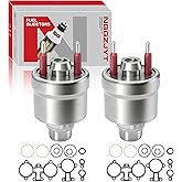 NBGZJYT Set of 2 Fuel Injectors Compatible with Chevy GMC Buick 17111864 | Fits Chevy Tahoe Blazer Caprice GMC Yukon C1500 Buick Roadmaster Cadillac Brougham Isuzu NPR Oldsmobile V8 5.7L Replace# TJ7
