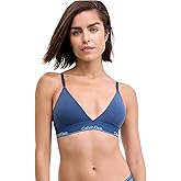 Calvin Klein Women's Icon Cotton Modal Lightly Lined Triangle Bralette