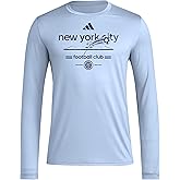 adidas Men's New York City FC Pre-Game Long Sleeve T-Shirt