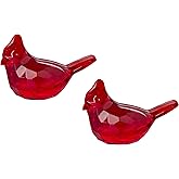 Ganz ACRYX-02 Crystal Expressions Red Acrylic Cardinal Figurine (2 Pack)