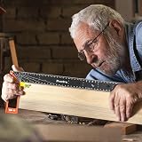 Preciva Carpenter Square Tool 16In/400mm Stainless Steel Angle Ruler view 7