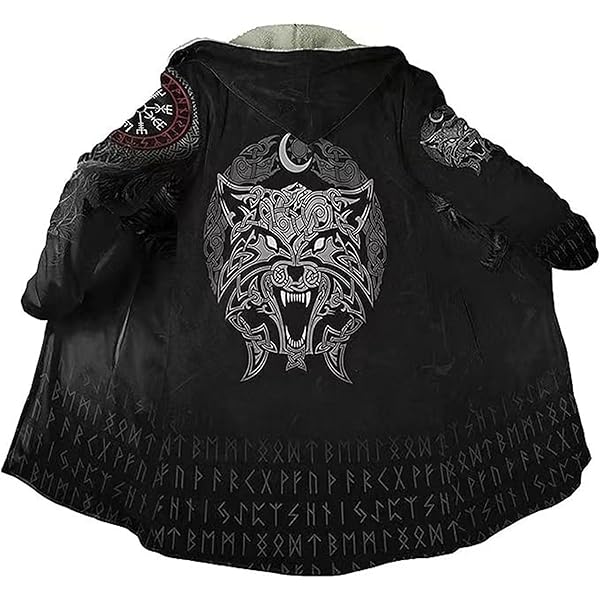 Veston De Noel Pour Homme WSXJJ Tattoo Viking Valhalla Men's