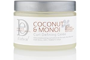 Design Essentials Natural Curl Defining Gelee-Lightweight Defined Soft Luminous Frizz-Free Curls w/Great Hold-Coconut & Monoi