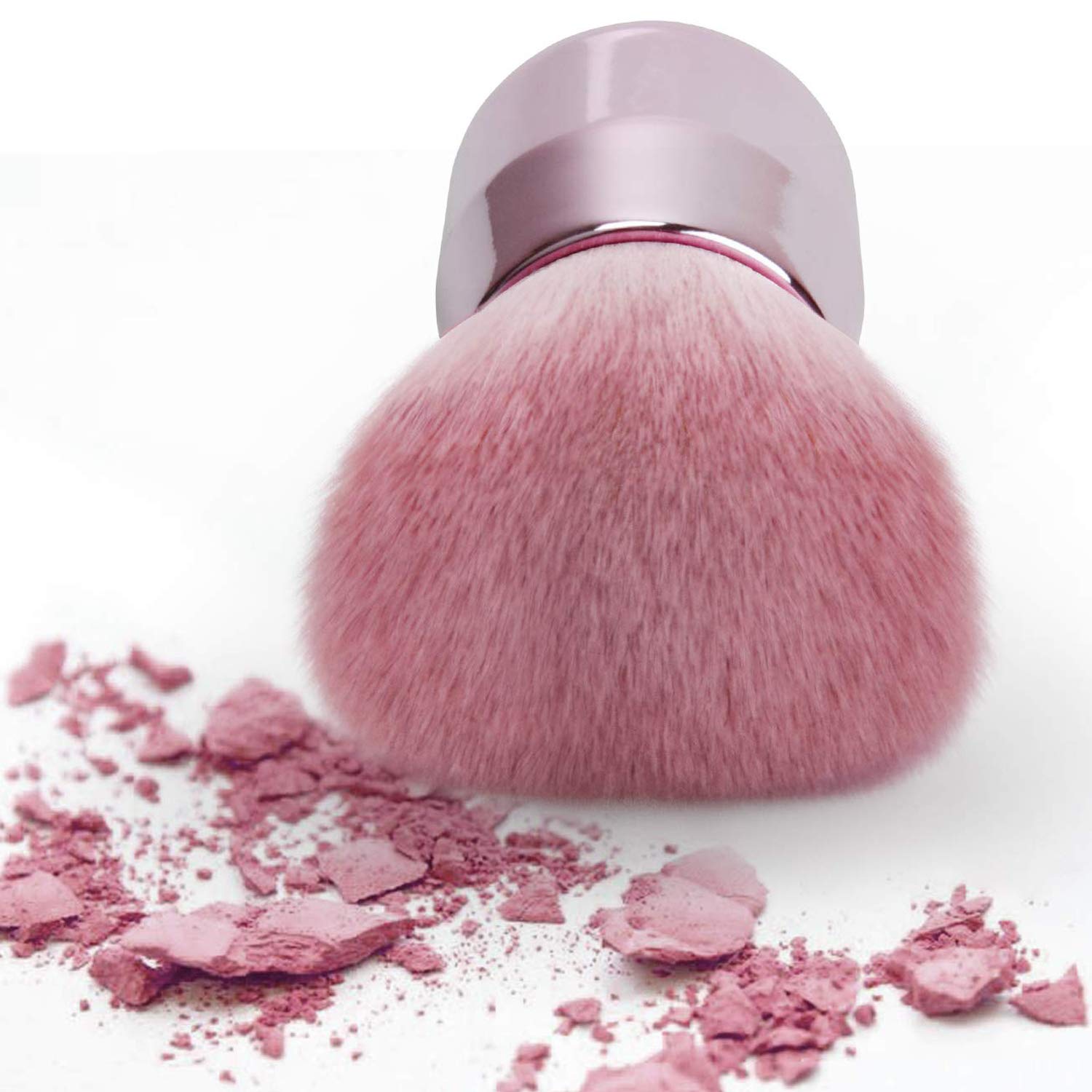 Kabuki Powder Brush Multi Purpose Makeup Brushes fluffy Soft Comfortable Loose Blush Foundation Face Makeup Brush For Powder Liquid Cream Buffing Stippling Makeup Tools: Beauty