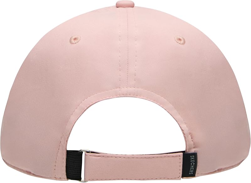 Skech-Shine Diamond Patch Cappello da Baseball da Donna, Rosa/Grigio., Taglia Unica