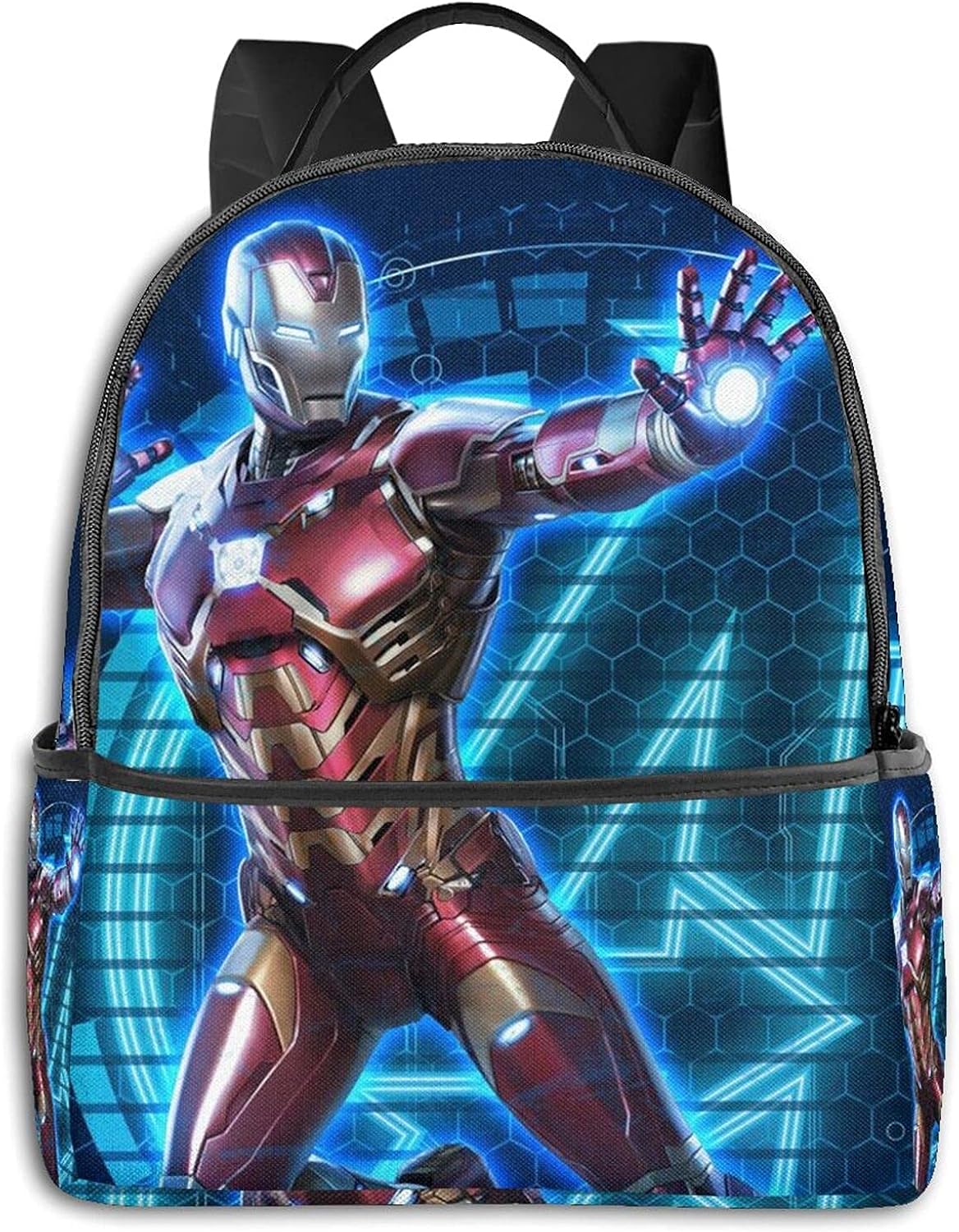 Iron Man Backpack Comfortable And Soft Student Backpack Briefcase
