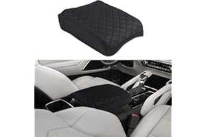 Aunginsy Car Leather Center Console Protector Cover Compatible with Kia Telluride 2020-2024 Center Console Armrest Seat Box Cover Cushion Lid Protector Pad Waterproof Anti-Scratch Interior Accessories