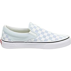 Vans Women's Trainers, Blue Checkerboard Baby Blue