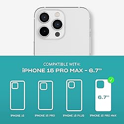 Tech21 Evo Crystal Kick case for iPhone 15 Pro Max