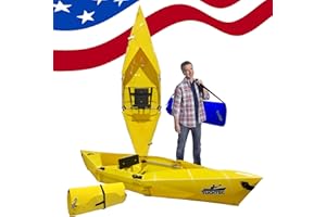 Tucktec 8' Jr. Foldable Kayak - 225 lb. Capacity - Made in USA