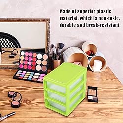 2 Layers Drawer Plastic Storage Dresser, Storage