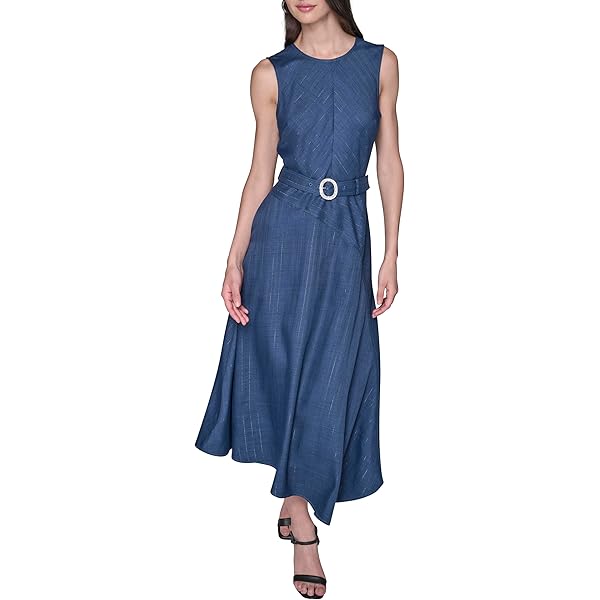 sachin and babi light blue dress Monique Lhuillier Strapless Draped Column Gown main image 1