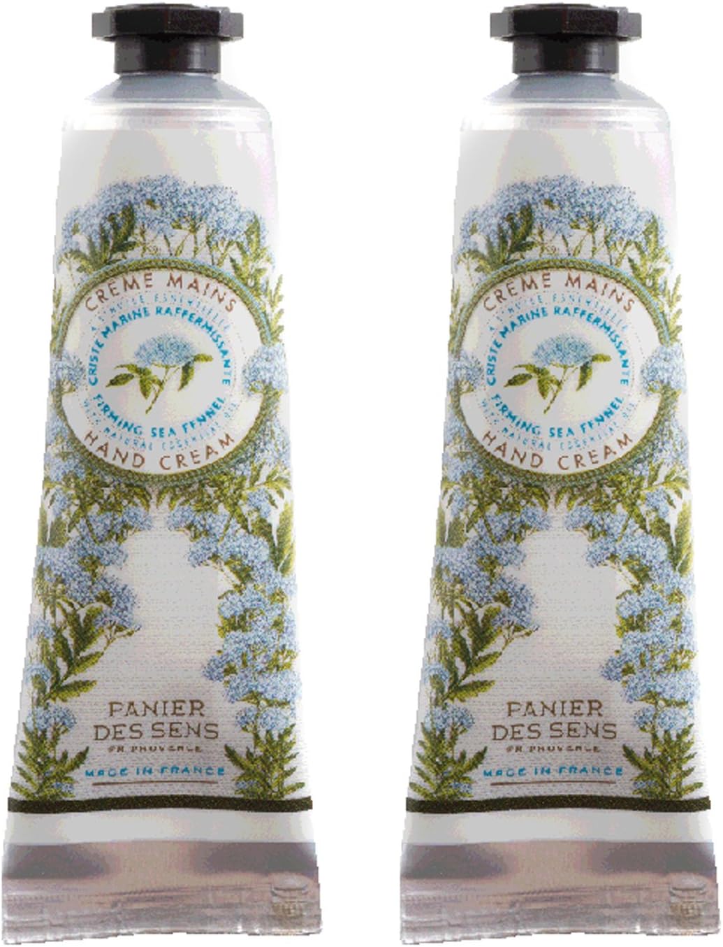 Panier Des Sens Natural Essential Oils Hand Cream 2-Pack, Firming Sea Fennel