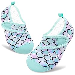 VIFUUR Kids Water Shoes Boys Girls Barefoot Water