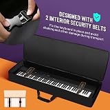 CAHAYA 88 Key Keyboard Bag 600D Oxford Cloth 12mm Padding Gig Case CY0327 view 3