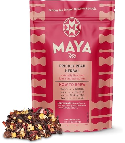 Amazon.com : Maya Tea Prickly Pear Natural Flavor Herbal Tea