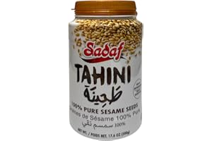Sadaf Tahini 100% Pure Sesame, 500 Grams