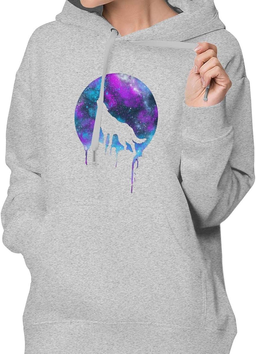 wolf hoodie women's