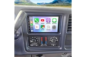 Double Din Car Stereo for GMC Sierra 1500 2500 2003-2006,7 inch Touch Screen Car Radio for GMC Sierra 1500 2500 Head Unit wit