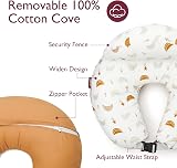 momcozy Petite Nursing Pillow Close-Fit Starry Moon Breastfeeding Support view 8