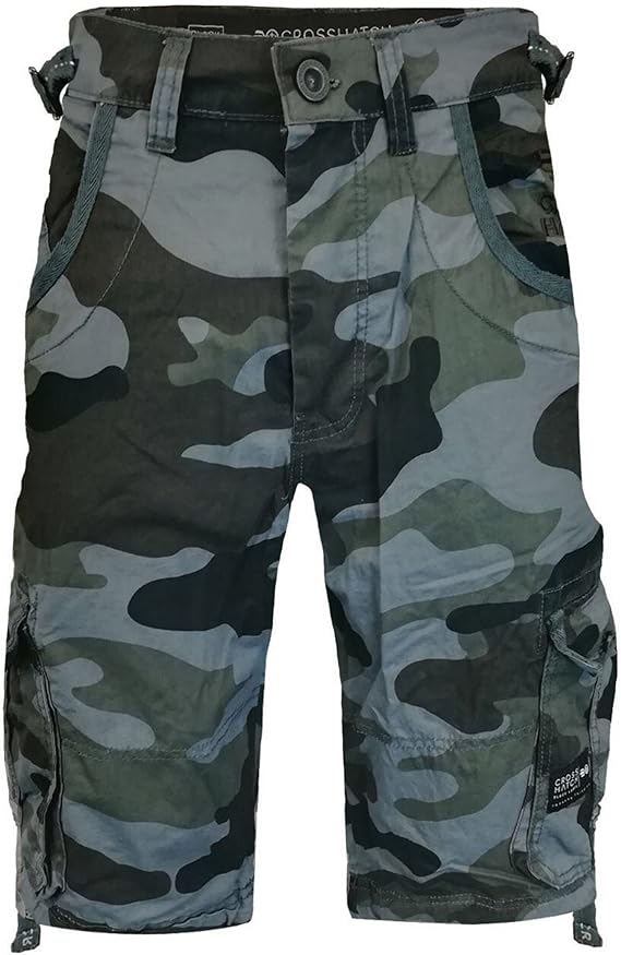 crosshatch camo shorts