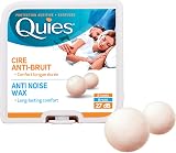Quies Boules Natural Wax Earplugs 8 Pairs Pack of 3 view 2